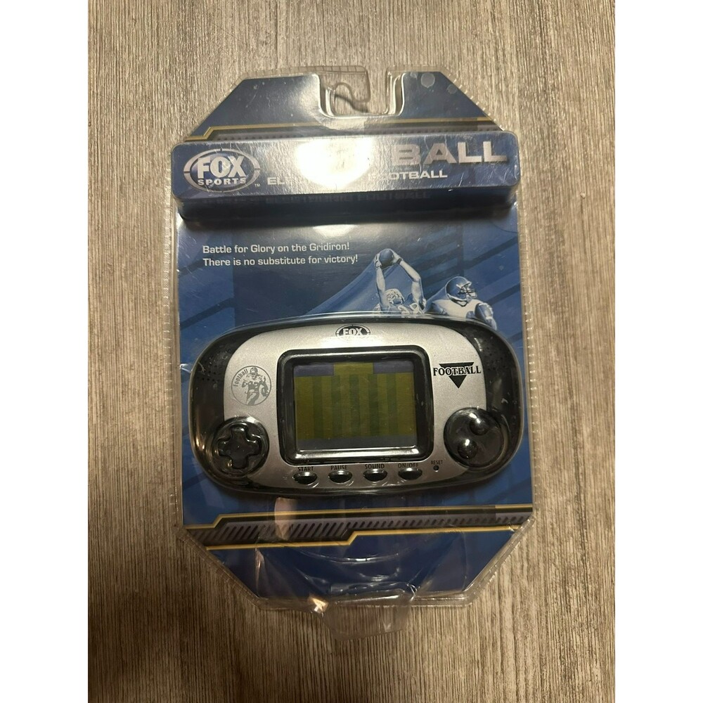 New Excalibur Fox Sports Electronic Football Handheld Electronic Game 2009 NFL